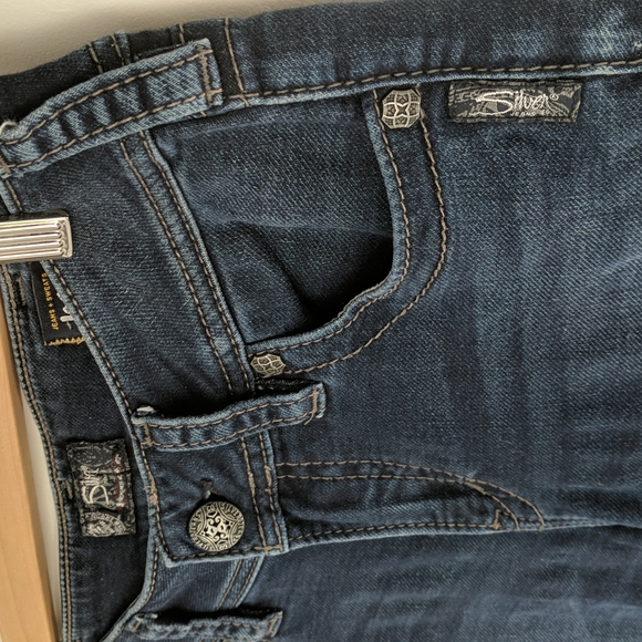 Silver Suki Mid Skinny Jeans - Picture 4 of 9